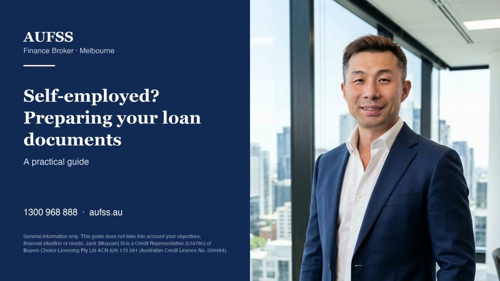 Self-employed? Preparing your loan documents — AUFSS guide